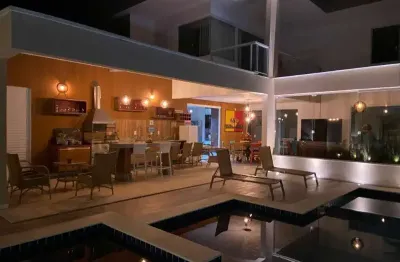 Casa em condomínio fechado com 5 quartos à venda na rua catu de abrantes, 50, alphaville (abrantes), camaçari por r$ 2.650.000