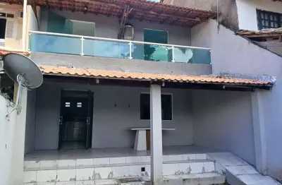 Casa em condomínio fechado com 3 quartos à venda na rua 15 de janeiro, 980, recreio ipitanga, lauro de freitas por r$ 299.000