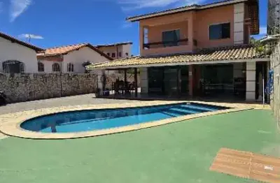 Casa com 5 quartos à venda na avenida praia de pajussara, s/n, 876677, vilas do atlantico, lauro de freitas por r$ 950.000