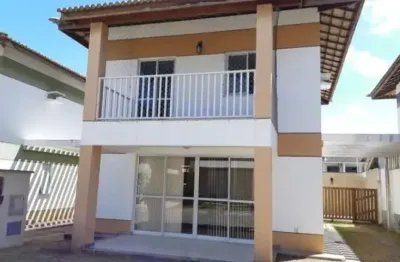 Casa em condomínio fechado com 4 quartos à venda na alameda praia garapuá, 88, stella maris, salvador por r$ 900.000