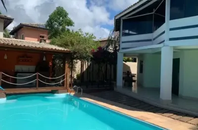 Casa em condomínio fechado com 4 quartos à venda na rua priscila b dutra, 777, buraquinho, lauro de freitas por r$ 1.650.000
