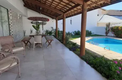 Casa em condomínio fechado com 4 quartos à venda na rua praia de tubarão, 866, vilas do atlantico, lauro de freitas por r$ 1.750.000