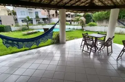 Casa em condomínio fechado com 4 quartos à venda na avenida santos dumont km, 54(6, estrada do coco, lauro de freitas por r$ 990.000
