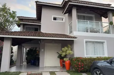 Casa em condomínio fechado com 3 quartos para alugar na rua principal, 878, abrantes, camaçari por r$ 6.700
