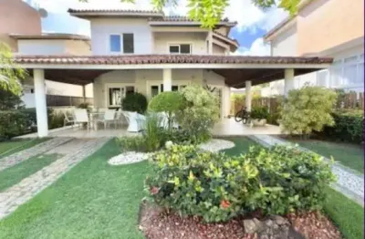 Casa em condomínio fechado com 4 quartos à venda na rodovia ba-099 - estrada do côco km 13, 8778, abrantes, camaçari por r$ 1.389.000