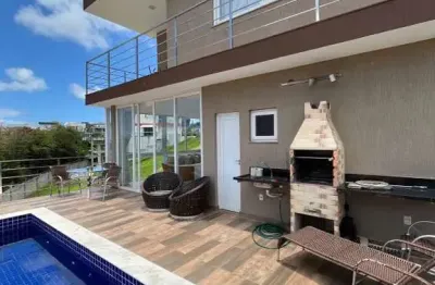 Casa em condomínio fechado com 4 quartos para alugar na rua caraíva, 7677, alphaville (abrantes), camaçari por r$ 13.500