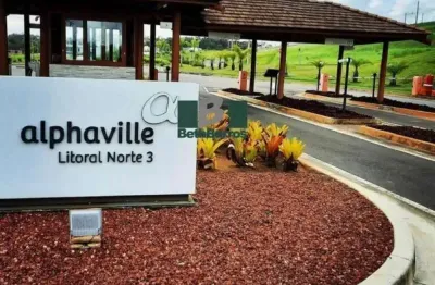 Terreno em condomínio fechado à venda na rua guarajuba, 87, alphaville (abrantes), camaçari por r$ 530.000