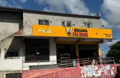 Ponto comercial com 1 sala para alugar na avenida professor theócrito batista, 8688, caji, lauro de freitas por r$ 3.000
