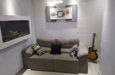 Apartamento com 2 dormitórios à venda, 50 m² por r$ 190.000,00 - chácara letônia - americana/sp