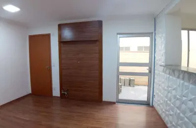 Apartamento com 2 quartos para alugar no jardim terramérica i, americana , 52 m2 por r$ 1.000