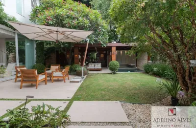 Vendo casa em condomínio fechado brooklin com 500 mts, 4 suites, mobiliada