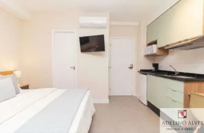 Apartamento para locação na republica , 1 dormitório e 24,90 m ²