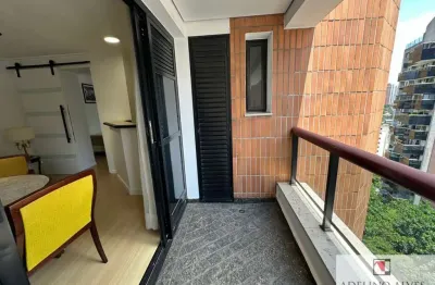 Apartamento mobiliado para locação no higienópolis , 1 dormitório e 39 m ²