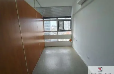 Conjunto comercial para locação na república, 1 sala e  28m²
