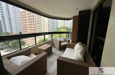 Apartamento a venda  em moema , 3 dormitórios e 178 m ²