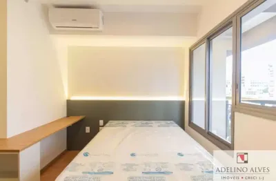 Apartamento para venda ou locação no paraiso , 1 dormitório e 21 m ²