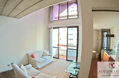Apto duplex p/locação  em moema - 1 dorm - semi mobiliado - prox metrô
