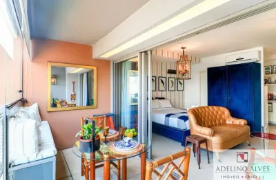 Apartamento a venda no brooklin , 1 dormitório e 41 m ²