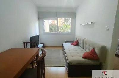 Apartamento para locação na vila nova conceição , 1 dormitório e 37 m ²