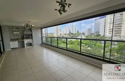 Apartamento a venda ou locação  na chácara santo antônio , 3 dormitórios e 209 m ²