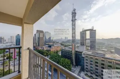 Kitnet / Stúdio à venda na Avenida Doutor Chucri Zaidan, 111, Brooklin, São Paulo