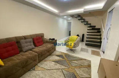 Sobrado com 2 dormitórios, 171 m² - venda por r$ 650.000,00 ou aluguel por r$ 3.748,35/mês - parque são lucas - são paulo/sp