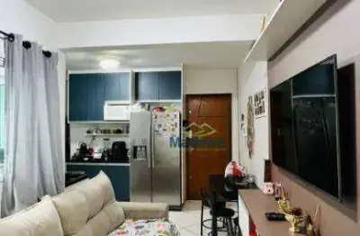 Apartamento com 2 dormitórios à venda, 50 m² por r$ 385.000 - vila camilópolis - santo andré/sp