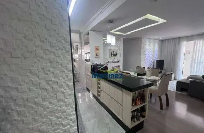 Apartamento com 3 dormitórios à venda, 75 m² por r$ 640.000,00 - parque são lucas - são paulo/sp