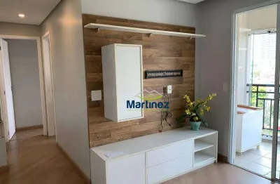 Apartamento com 2 dormitórios para alugar, 56 m² por r$ 3.780,83/mês - vila ema - são paulo/sp