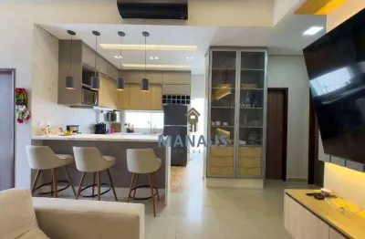 Casa com 3 dormitórios, 80 m² - venda por r$ 830.000,00 ou aluguel por r$ 7.000,00/mês - novo aleixo - manaus/am