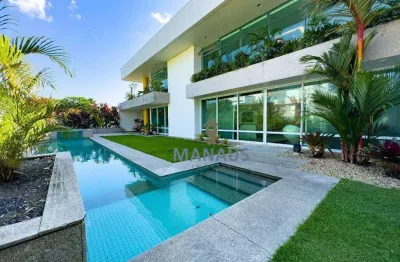 Casa com 4 dormitórios à venda, 708 m² por r$ 5.800.000,00 - dom pedro - manaus/am