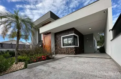 Casa com 3 dormitórios (1 suíte) de alto padrão em potecas - são josé/sc