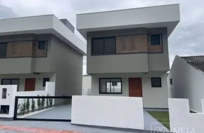 Sobrado de esquina com 3 dormitórios (1 suíte) no caminho novo - palhoça/sc