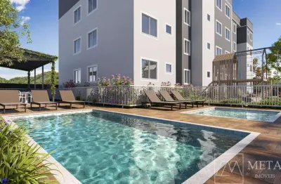 Apartamento de 2 dormitórios na guarda do cubatão - palhoça/sc