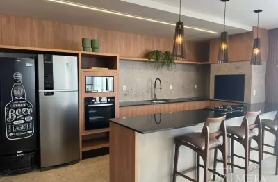 Apartamento com terraço sendo 02 suítes no estreito - florianópolis