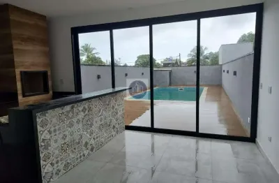 Sobrado em condomínio para venda em bertioga, morada da praia, 4 dormitórios, 4 suítes, 5 banheiros, 2 vagas