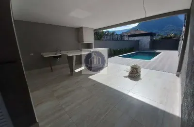 Sobrado em condomínio para venda em bertioga, morada da praia, 3 dormitórios, 3 suítes, 5 banheiros, 4 vagas