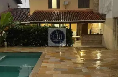 Sobrado em condomínio para venda em bertioga, morada da praia, 3 dormitórios, 1 suíte, 3 banheiros, 2 vagas