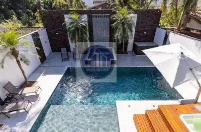 Sobrado em condomínio para venda em bertioga, morada da praia, 4 dormitórios, 4 suítes, 6 banheiros, 4 vagas