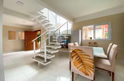 Sobrado em condomínio para venda em bertioga, morada da praia, 3 dormitórios, 1 suíte, 3 banheiros, 2 vagas