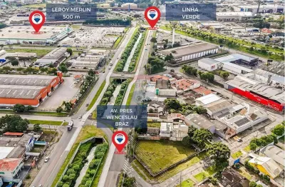 Terreno para barracão em região central, no eixo conector leste de curitiba