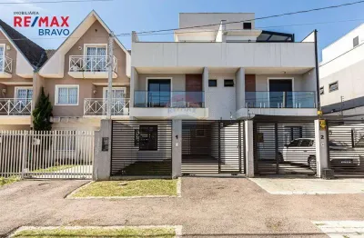 Sobrado novo – 148 m2 – 3 ou 4 quartos – 4 banheiros – 2 vagas – uberaba - curitiba/pr