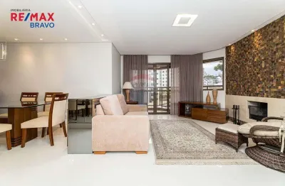 Apartamento à venda, no bigorrilho, 181m2, 4 quartos (2 suítes), 2 vagas de garagem.