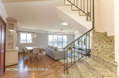 Cobertura duplex com vista livre para o museu do olho — centro cívico, curitiba