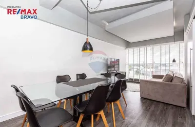 Apto de cobertura na frente da puc/pr – 81 m2 – 2 quartos – 1 vaga – jóquei clube - curitiba/pr