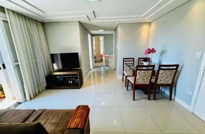 Apartamento edifício le chateau residencial, com 02 quartos, 01 vaga garagem, sacada com churrasqueira no centro de pinhais pr