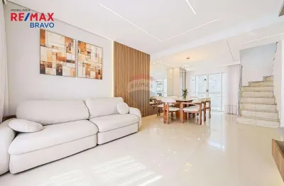 Sobrado de 141m² no neoville, com 5 quartos, sendo 1 suíte e 2 vagas de garagem