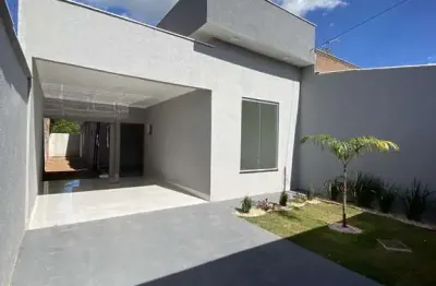 Casa de 3 quartos - 1 suíte - há 800m do pratiko - monte azul - senador canedo