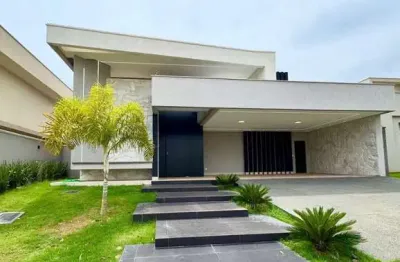 Casa de luxo com 4 suítes, piscina e acabamento premium no portal do sol green