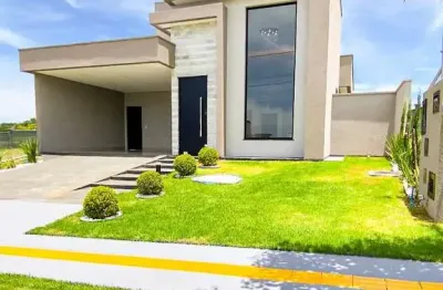 Casa térrea de alto padrão -3 suítes e piscina no alphaville 1 – senador canedo